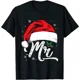 thumbnail image 2 of Pijama a juego de Papá Noel para hombres, camiseta de Navidad para parejas, camisetas gráficas, ropa de diseñador, harajuku, 2 of 4