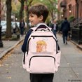 thumbnail image 6 of FUIALDOLG Capybara and Axolotl Sharing Umbrella Zaino per ragazze with Waterproof, Durable Multi-Pocket 17 Inch Bookbag for Back to School Travel, 6 of 10