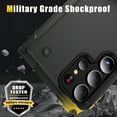 thumbnail image 2 of TECH CIRCLE For Galaxy S22 Protective Case Cover,Built-in Kickstand Heavy Duty Military Grade Protection Shock Proof Armour Cover for Samsung Galaxy S22 6.1" 2022,Black, 2 of 7