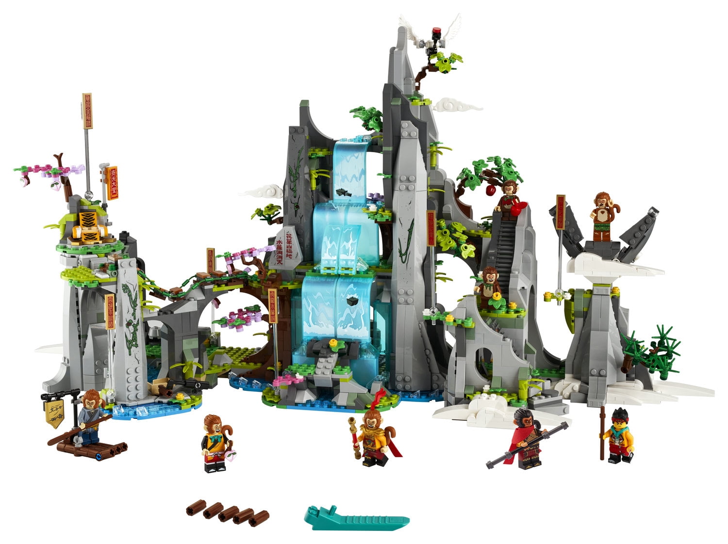 LEGO The Legendary Flower Fruit Mountain 80024 Building Set (1949 Pieces)