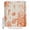 Orange, variant on Blue Coastal Starfish Bathroom Shower Curtains with 12 Hooks Polyester Waterproof Shower Curtain for Stalls and Bathtubs Beach Ocean Nautical Shells Conch Decorative Bathroom Curtain 60x72 Inches