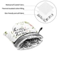 thumbnail image 6 of Fotbe Home Sweet Home Floral for 4Pcs Oven Mitts and Pot Holders, 500℉ Heat Resistant Oven Mitts , Non-Slip Silicone Surface Safe for Baking, Cooking, BBQ, 6 of 6