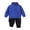 Blue toddle winter set BC31, variant on UYYX Toddler Boy Clothes Toddler Suit For Boys Toddler Boy Sweatshirt Outfit Long Sleeve Shirt Jogger Pants Fall Outfits Winter Clothes Set 12-18 Months