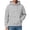 Grey, variant on Bigetiay Womens Mens Snack Hoodie, Womens Sweatshirt With Cat Pouch, Large Pocket with Kangaroo Pouch Fall Winter Clothes, Size L