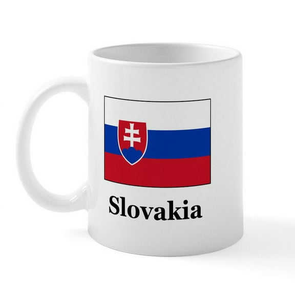CafePress - Slovakian Heritage Slovakia Mug - 11 oz Ceramic Mug - Novelty Coffee Tea Cup