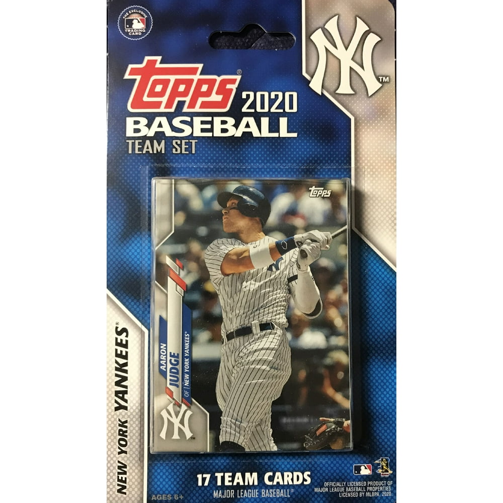 Topps New York Yankees 2020 Topps Factory Sealed 17 Card Limited ...