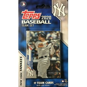 Topps New York Yankees 2020 Topps Factory Sealed 17 Card Limited Edition Team Set with Aaron Judge, Gerrit Cole and Gary Sanchez Plus