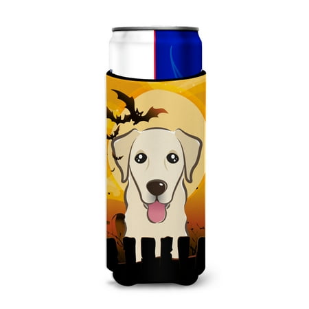 

Carolines Treasures BB1810MUK Halloween Golden Retriever Ultra Beverage Insulators for slim cans Slim Can multicolor