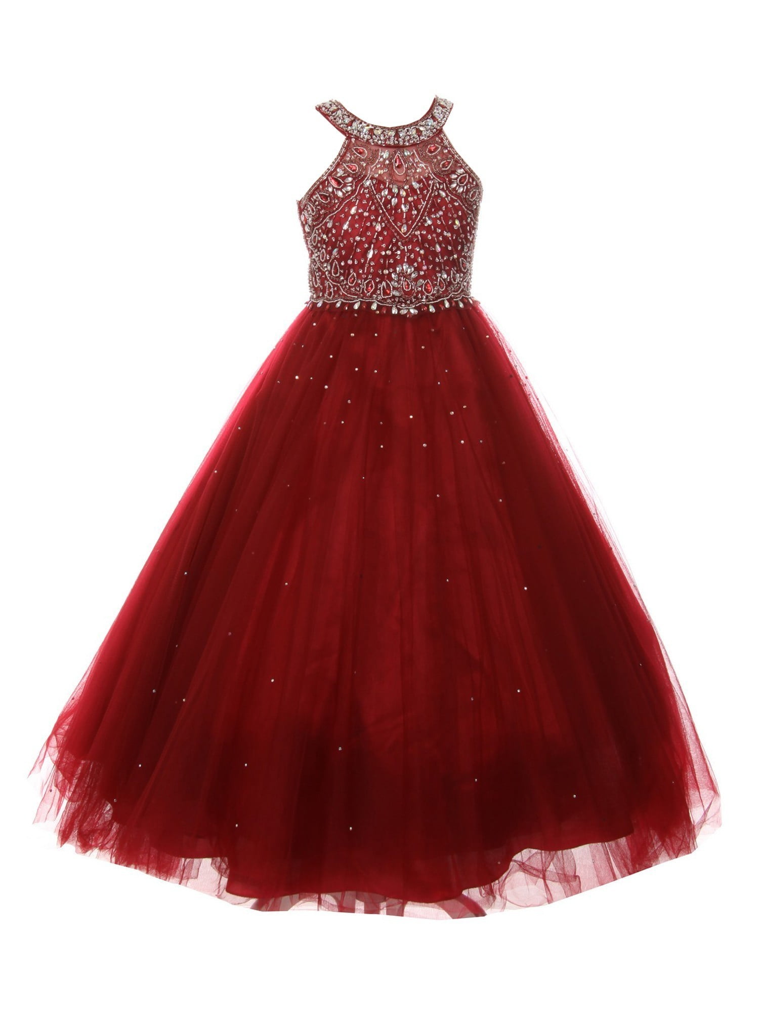 burgundy special occasion dress
