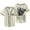 Beige, variant on Carin Leon Merch Boca Chueca Tour Baseball Jersey V-Neck Shirt Short Sleeve Streetwear Clothes