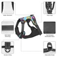 thumbnail image 6 of Coaee Donuts Dog Harnesses Vest No-Pull with Traction Rope for Small, Medium and Large Dogs - Large, 6 of 9