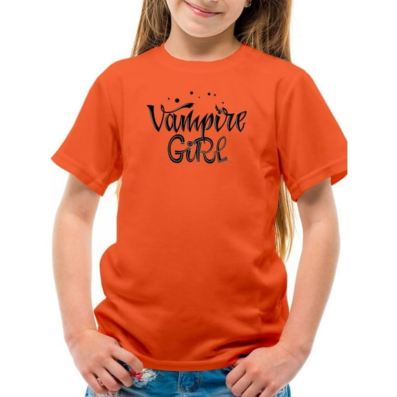 Vampire Girl Halloween T-Shirt Juniors -Image by Shutterstock,  x-Small