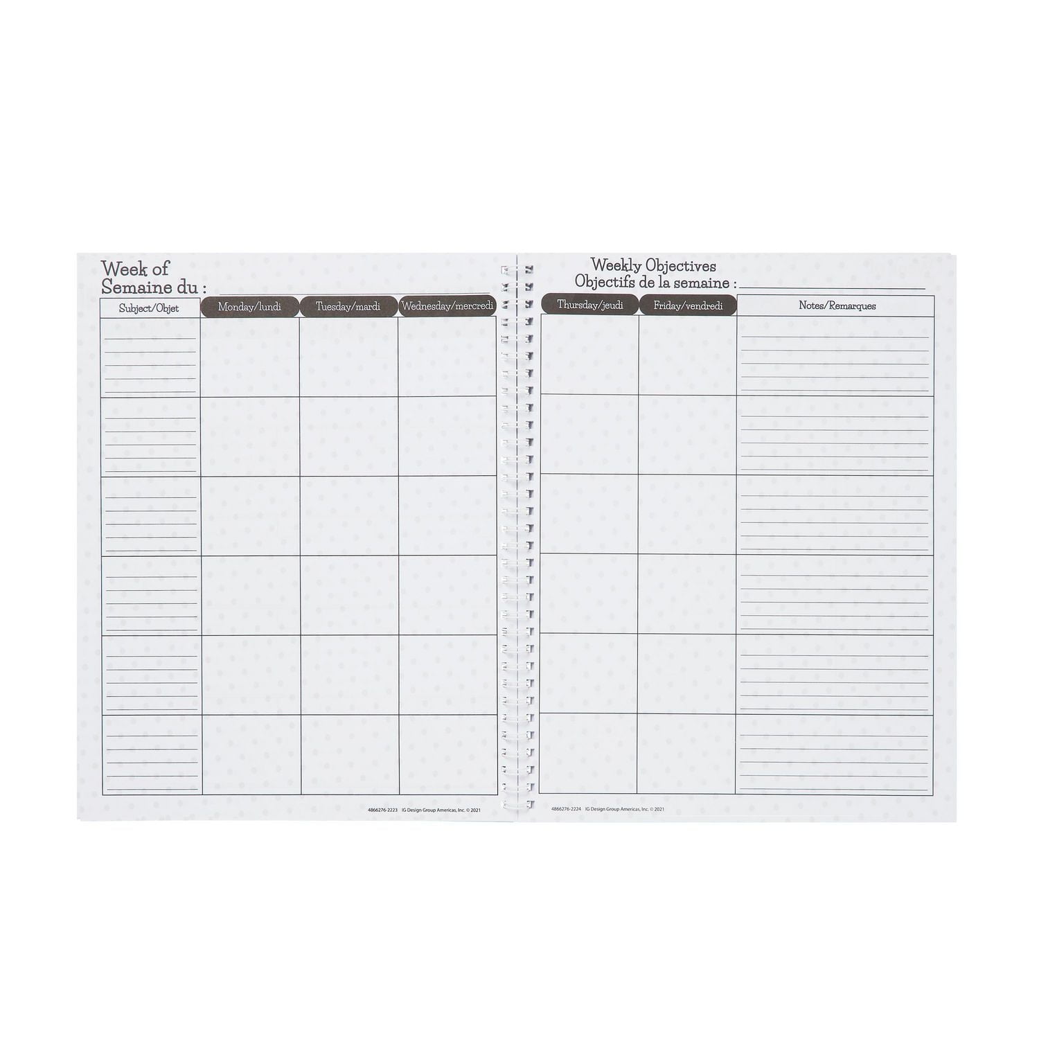 Planificateur de Cours Pen + Gear, Aide Pédagogique Planificateur de Cours