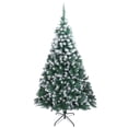 thumbnail image 2 of 7FT Spray White PVC Christmas Tree 870 Branches, 2 of 13