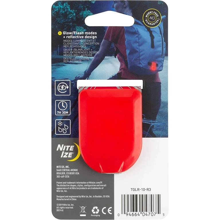 Nite Ize TagLit Rechargeable Magnetic LED Marker - Red 