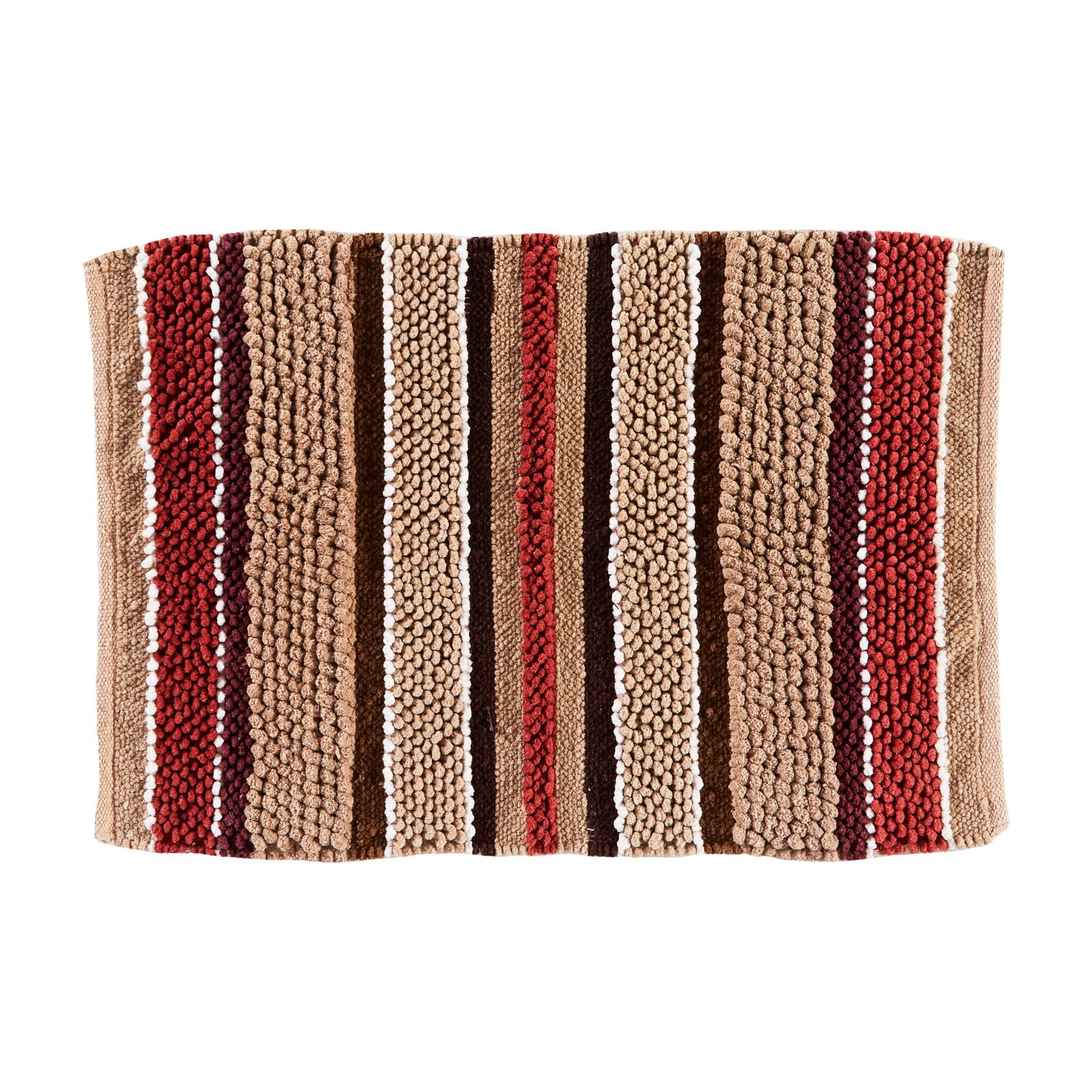 SKL Home Madison Stripe Bath Rug, Red, 20" x 30" - Walmart.com