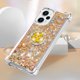 thumbnail image 5 of Funda para Xiaomi POCO F5 5G con Brillo Líquido Flotante, Purpurina, Parachoques y Anillo Giratorio Soporte, 5 of 5
