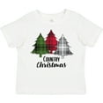thumbnail image 3 of Inktastic Country Christmas Plaid Trees Boys or Girls Toddler T-Shirt, 3 of 5
