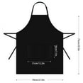 thumbnail image 3 of RKSTN Kitchen Utensils Aprons For Women With Pockets Mens Apron Chef Apron Cleaning Experiments Long Life Kitchen Apron For Men Kitchen Utensils, 3 of 4