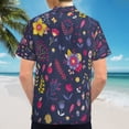 thumbnail image 6 of High Quality Hawaiian Shirts for Men Short Sleeve Aloha Beach Shirt Floral Summer Casual Button Down Shirts Blouses 7RIMQK, 6 of 7