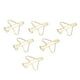 thumbnail image 3 of Clips De Papel, Lindos Y Prácticos Clips De Papel Dorados En Forma De Avión De Galvanoplastia Portátiles Para La Oficina Para El Hogar, 3 of 7
