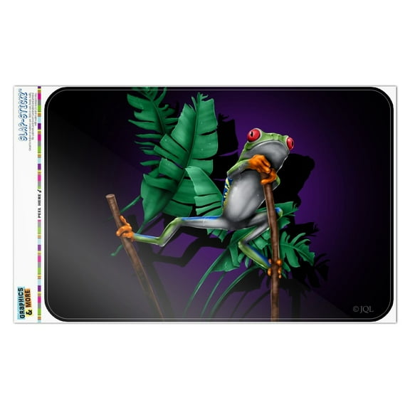 South American Tree Frog Hanging Out Home Business Office Sign