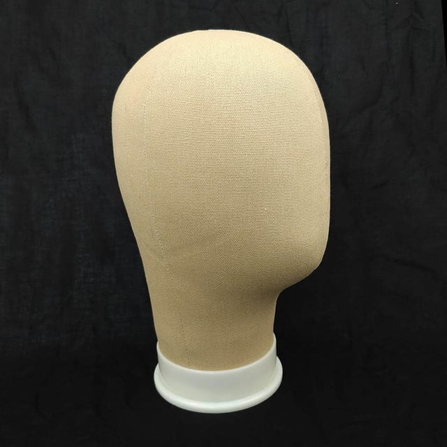 Xingzhi Canvas Block Head Manequin Head For Making Wigs Hats Styling Display 56cm