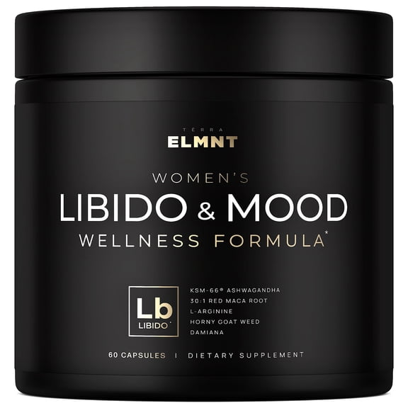 10,150mg Libido Booster for Women 30x Strength Red Maca Root KSM66 Ashwagandha, Horny Goat Weed, Damiana Capsules - Pure Maca Peruana for Women's Libido Fast Acting Mood & Testosterone Supplement