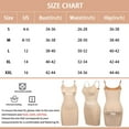 thumbnail image 3 of MANIFIQUE 2 Packs Shapewear Slips for Under Dresses Women's Tummy Control Body Shaper Slimming Seamless Cami Slip, 3 of 7