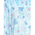 thumbnail image 4 of Casual Nights Women's Long Floral & Lace Henley Nightgown, 4 of 4