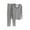 Mens Pajamas Gray, variant on Mens Plus Size Pajama Sets L-4X Two Piece Soft Modal Loungewear Set Casual Solid Pajamas Long Sleeve T Shirts and Pants Homewear Outfits