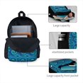 thumbnail image 4 of Zufioo Snake Pattern Adult Backpack,Wear-resistant and Breathable Multi-pocket Backpack, Suitable for Travel, Business and Outdoor Activities, 4 of 9