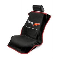 Seat Armour SA100COR6B Corvette C6 Black Seat Cover