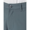 thumbnail image 3 of Pantalones cortos de golf Under Armour Tech para hombre, color gris y negro, talla 34, 3 of 5