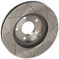 thumbnail image 5 of New Vented Brake Disc Compatible With Buick Cadillac Chevrolet Impala SS 6 Cyl 3.8L Impala Base 6 Cyl 3.4L Park Avenue Ultra 6 Cyl 3.8L 1997-2005 By 19902 55034 56641 65935 101703, 5 of 8