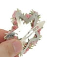 thumbnail image 4 of Unique Bargains 2 Pcs Hair Clip Grace Early Spring Flower Five-Pointed Star Snap Hair Clip Pink, 4 of 5