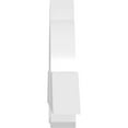 thumbnail image 3 of 72"W x 18"H x 4"D x 6"F, 6/12 Pitch, Ericson Architectural Grade PVC Gable Bracket, 3 of 8