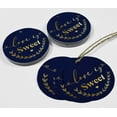 thumbnail image 4 of Inkdotpot Pack Of 100 Real Gold Foil Paper Tags Love Is Sweet Wedding Favor Hang Tags, 4 of 7