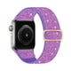 thumbnail image 2 of Correa elástica compatible con Apple Watch de 38 mm, 40 mm, 41 mm, paquete de 3 correas elásticas de nailon para mujer, pulsera deportiva trenzada de repuesto para iWatch Series 7, 6, 5, 4, 3, 2, 1 SE ER, 2 of 7