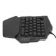 thumbnail image 4 of One-handed gaming keyboard, RGB backlight, 35 keys ergonomic portable mini gaming mechanical keyboard, 4 of 5