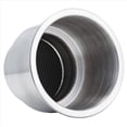 thumbnail image 3 of 2X Soporte de Vasos de Acero Inoxidable Cepillado con Drenaje Autocaravana de Marino, 3 of 5