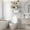 White, variant on 3-Tier Over Toilet Storage with Anti-Tilt Safety System - 150lb Total Capacity Metal Bathroom Shelves Including Paper Holder & 4 Hooks, Space Saving Above Commode Organizer (64" H, White)