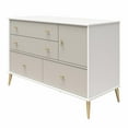 Little Seeds Valentina Asymmetrical 4 Drawer / 1 Door Convertible