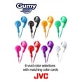 thumbnail image 2 of JVC Basic Gumy Earbuds Blue, Número de modelo: HA-F160-A, 2 of 3