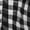 Black, variant on Women's Gingham Ruffle Trim Smocked Waist Shorts, Loose Casual Pocketed Summer Shorts for Daily Vacation Wear S-2XL