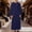 Dark Blue, variant on Thobe for Men Long Sleeve Loose Fit Crewneck Mens Kaftan Thobe with Pockets Kaftan Dresses Dubai Clothes