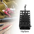 thumbnail image 6 of Miulika 5 Pieces Cuboid ing Cage Accessory for Catching , Eel, , Lobster with Weights 10g, 6 of 9