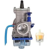 PWK Carburetor 28 30 32 34 35 36 38 40mm Racing Carb Universal 2T 4T Engine Dirt Bike Motocross Motorcycle Scooter ATV Quad (PWK-Aluminium, 33MM)