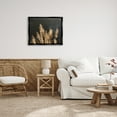 thumbnail image 2 of Stupell Industries Moonlit Pampas Grass Rural Reeds Plant Botanicals Photograph Jet Black Floating Framed Canvas Print Wall Art, Design by Gail Peck, 2 of 6