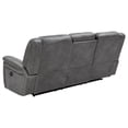 thumbnail image 5 of Conrad Upholstered Padded Arm Motion Sofa Grey, 5 of 12